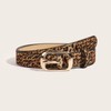 XBOKA Unique Waist Belt Leopards Print Chain for Cowgirl Stylish