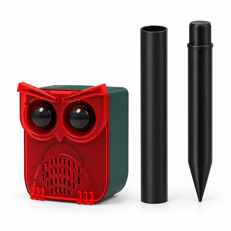 Outdoor Solar Motion Sensor Animal Repeller – Dog Barking &