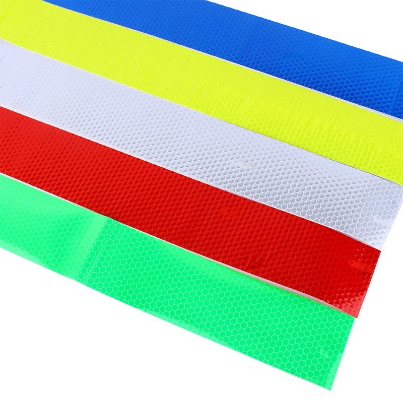 Reflective Tape, Fluorescence Pure Safety Reflective Car Wall Sticker Warning