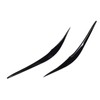 2PCS Headlight Eyebrows Left Right Quick Installation Racing Style Upgrade