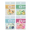 Watashiyori Washi Flake Seal [Akairo] Notebook Decoration, Notebook Decoration, Cute