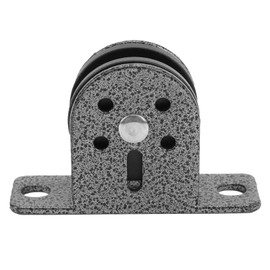 Cyrank High Performance Single Roller Block, Wall Ceiling Mounting Stainless Steel Wheels, 300 kg Lifting Wheels for DIY Fitness Equipment Loading