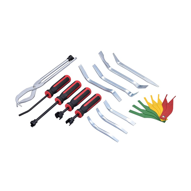 Kauplus Brake Service Kit, 14-Piece Professional Drum Brake Tool Set