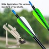 Archery Fletching Tool Fletching Jig Stainless Steel Clear Scale Adjustable