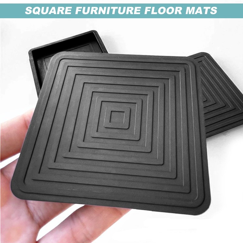 Furniture Coasters Cups, Rubber Furniture Feet Caster Cups Floor Protectors