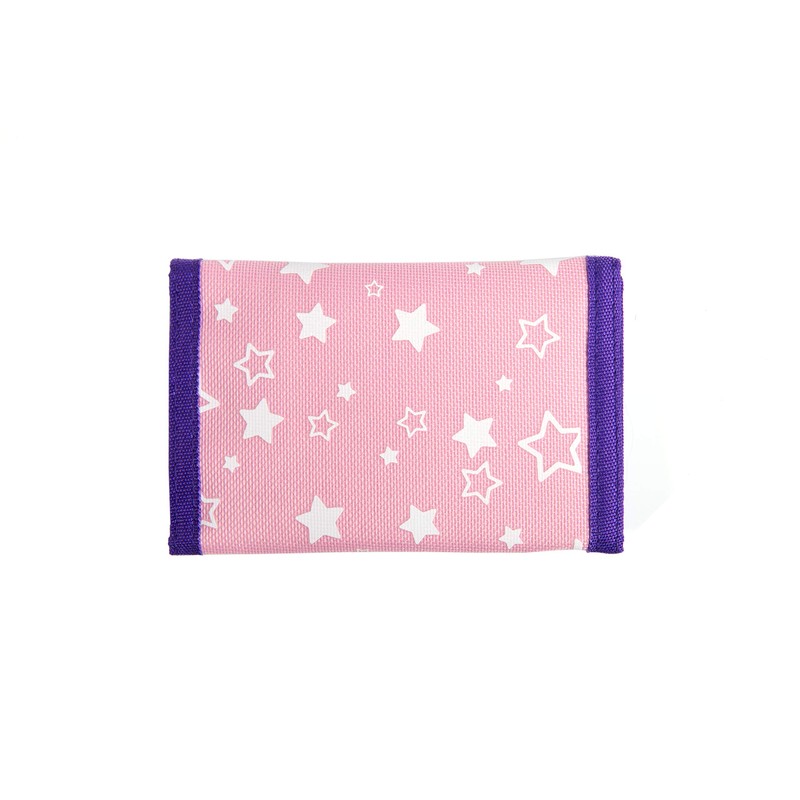 Trifold Canvas Outdoor cartoon Wallet for Kids - Unicorn 1