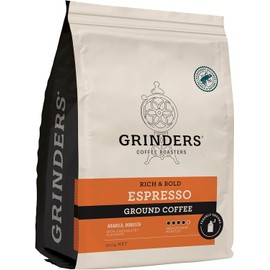 Grinders Espresso Ground Coffee, 200g