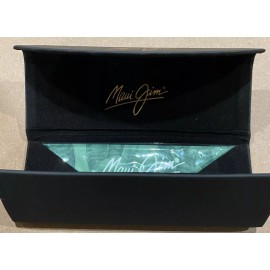Maui Jim Folding Matte Black Eyeglasses Case With Dust cloth  BRAND NEW
