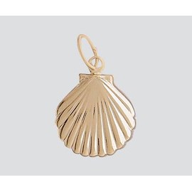 WireJewelry Gold Filled Charm Shell 11mm - Pack of 1