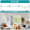 YNL Tension Shower Curtain Rod 34-96 Inches（2.8-8ft) Adjustable Spring Shower
