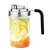 2 Pcs Wide Mouth Mason Jar Stainless Steel Pour Spout