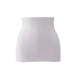 Wearable Stone Sauna BS Fine BN2201 Waist Warmer, For Those Who Suffer From Cold Stomachs and Frequent Bathroom Trips at Night, Unisex, Made in Japan (S, Gray)