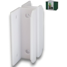 DIY Best Buy Replacement Door Handles Compatible with Yardmaster Outsunny Metal Sheds and Others - Set of 2, Durable PETG, Made in UK