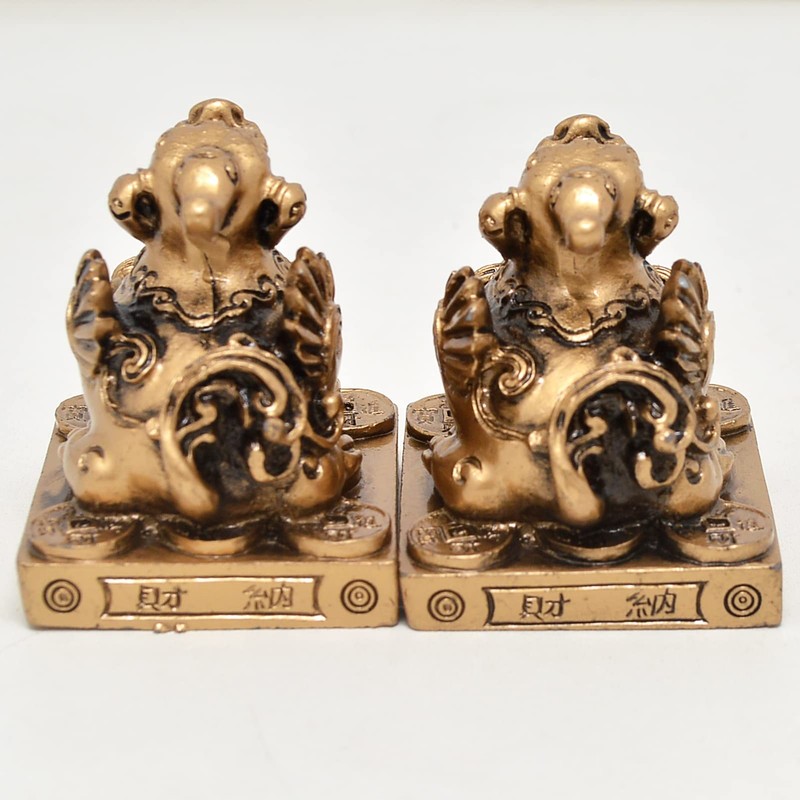 Feng Shui Resin Pi Xiu/PI YAO Good Luck Amulet Good