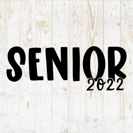 Class of 2022 Wall Decals - Class of 2022 Wall Stickers - Graduation Wall Decals Senior 2022 Graduate 2022 Grad School College - Room Wall Decor Classroom Cars Bumper Laptop Water Bottle DWSV11474