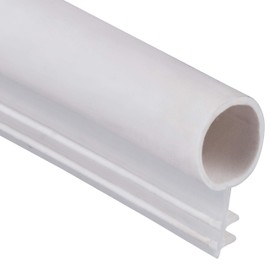 Window Weatherstrip Seal 5/16" Bulb Bubble Kerf Mount 4 Colors & 6 Length Options (17', White)
