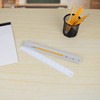 Westcott 17355 12-Inch Ruler Set with Pencil Storage, Innovative Design