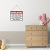 Consumer Advisory Sign, Restaurant Signs, Decorative Wood Plaque for Hanging,