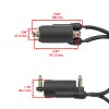 Caltric Ignition Coil Double Line for Kawasaki KZ1000 Ltd 1977
