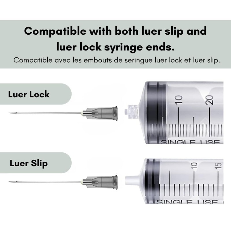 Elimedical Disposable Needle for Animal, Pet and Industrial Dispensing, 22G