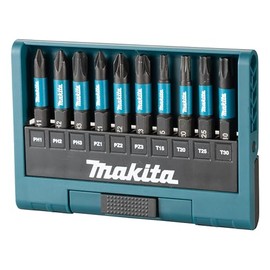 Makita Makita E-12011 Impact Black Bit-Set 10-teilig, PH, PZ, T Bits 50 mm