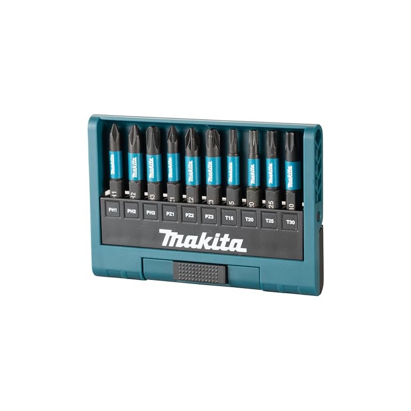 Makita Makita E-12011 Impact Black Bit-Set 10-teilig, PH, PZ, T