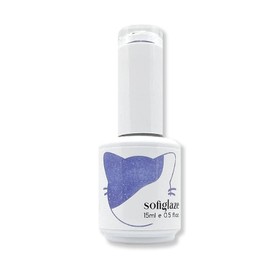 Sofiglaze Soak-Off Gel Polish, Cyber Fairy Grunge Cat Eye - Blue Flame #CE08-0.5 oz