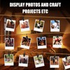 Light Clips Hanging Hooks Clip: 50 Pack Outdoor Hanging Lights