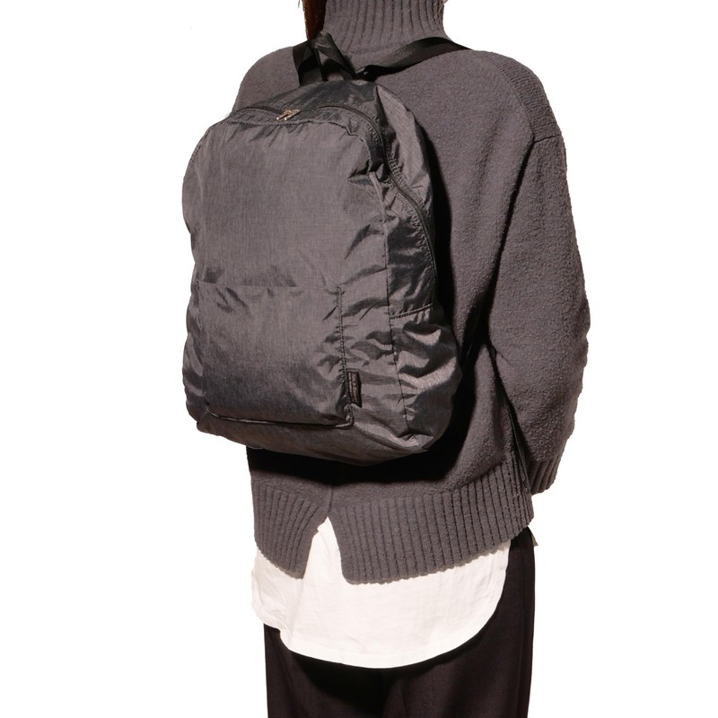 Solo Tourist Folding Bag N Palm Daypack, Black, Free size