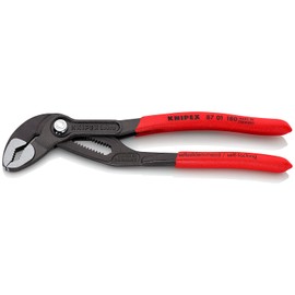 KNIPEX Tools Cobra Water Pump Pliers, 7 1/4 inch, red