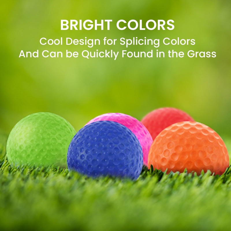 FINGER TEN Golf Practice Balls Elastic Foam Soft Value 24