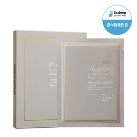 Dr. Deep 닥터딥 프로폴리스율무 에센스 마스크팩(10ea) Dr. Deep Propolis Job's Tears Essence Mask Pack (10ea)