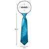 BomGuard Children's Tie with Silk Effect Shiny for Boys 2-5