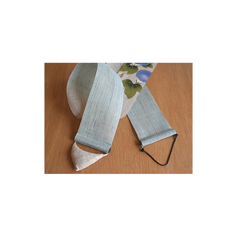 Thin Tapestry Sky Blue Morning Glory Summer Hand Painted Tapestry,