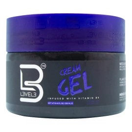 L3vel3 Crema En Gel Para Peinar Level 3 Fijación Y Volumen 250 Ml