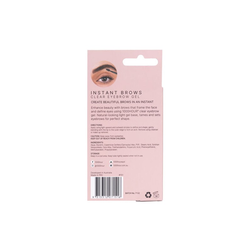 1000 Hour Instant Brows Mascara Clear