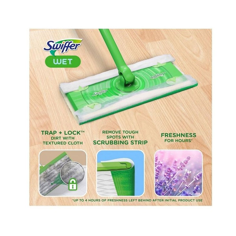 Swiffer Sweeper Wet Mopping Pad Refills for Floor Mop with