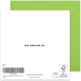 Old English Co. Swede Carrot Lime Happy Birthday Card for Him or Her - Funny Birthday Card for Men Women - Silly Hilarious Birthday Card for Dad, Mum, Brother, Sister, Wife, Husband | Blank Inside