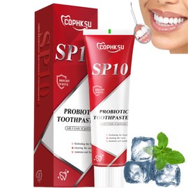 Sp-10 Probiotic Ultra Whit-ening Toothpaste for Fresh Breath and Deep Cleaning Care