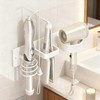 Hair Dryer Holder Wall Mounted Blow Dryer Holder Curling Iron