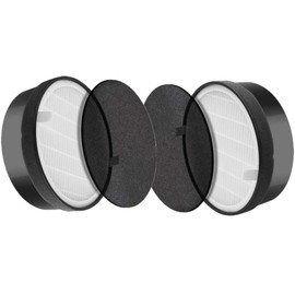 YanBan 2pcs Hepa Filter Replacements for Levoit Air Purifier LV-H132 LV-H132-RF Activated Carbon Filter Parts Cleaning Air Purifier Part