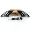 KITOCARTOP LED DRL Fog Lights with Amber Sequential Turn Signal