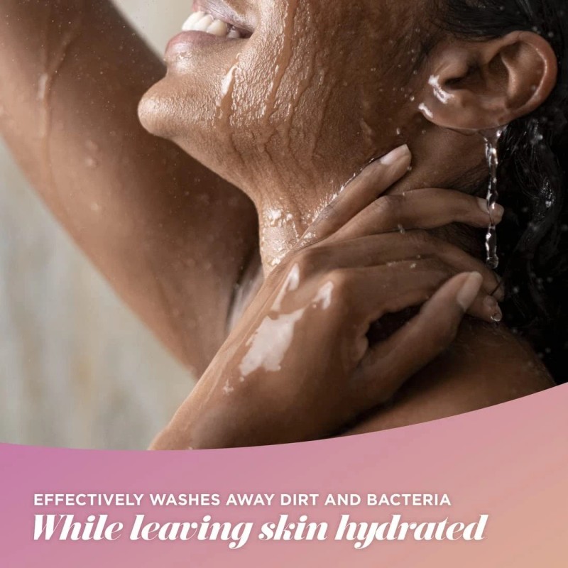 Caress Body Wash With Silk Extract For Noticeably Silky, Soft