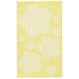 ONAO Washi Repair Stickers, Umewhite, 3.7 x 6.3 inches (9.5 x 16 cm), Pack of 5
