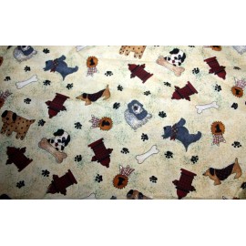 Debbie Mumm AWARD WINNING CANINES FROM DEBBIE MUMM - 100% COTTON FABRIC