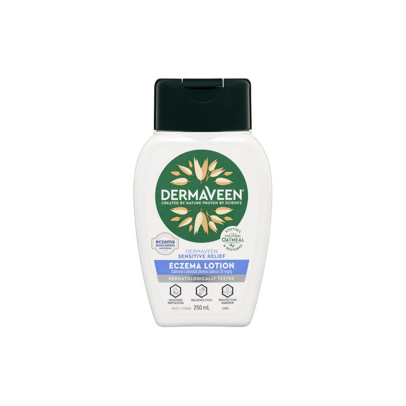 DermaVeen Sensitive Relief Eczema Lotion 250mL
