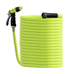 GAOLLY Garden Hose 5/8 in. x 100 ft.,Lightweight All-Weather Water Hose, Durable and Flexible