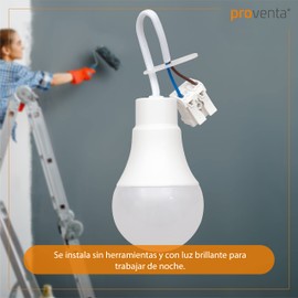 LED's light Renovation Lamp with Plug-In Terminal 10 W Neutral White Pack of 5