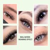 Natuhana Eyelash Extensions, 0.07 D Curl, 9 mm Volume, W-Shaped,