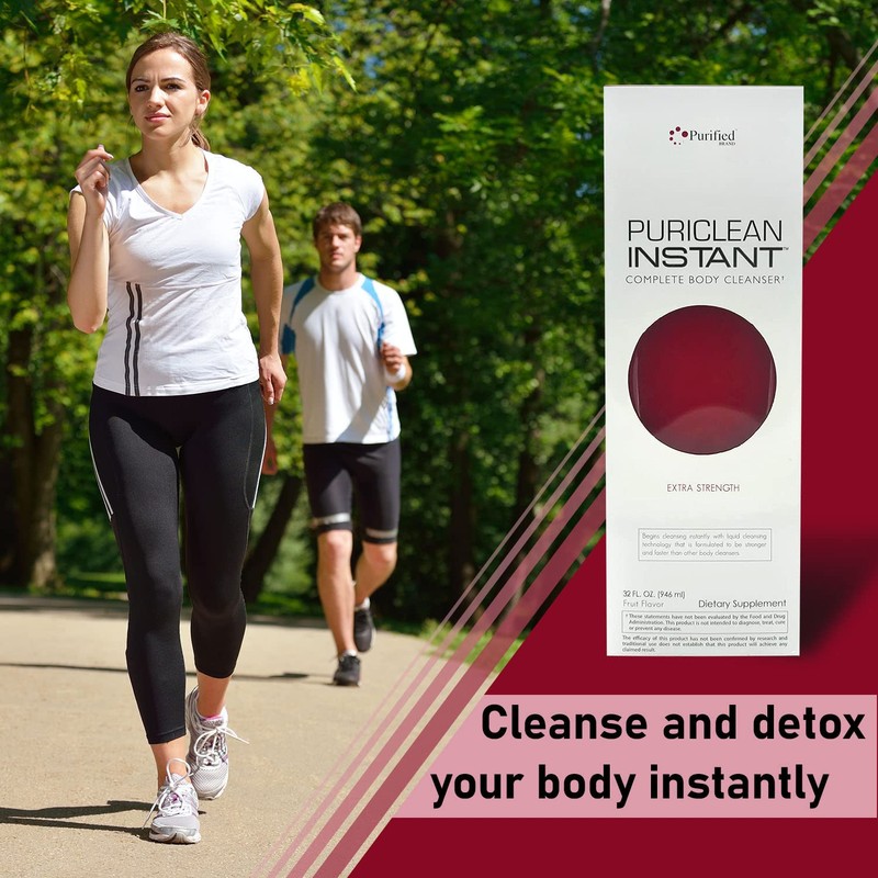 Wellgenix Puriclean Instant Complete Body Cleanser, 32 Fl Oz Fruit